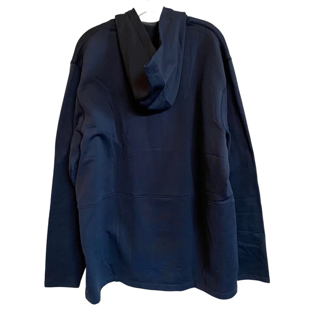 TravisMathew City Cold Weather Collection Zip Up Hoodie Jacket Men's 2XL Navy